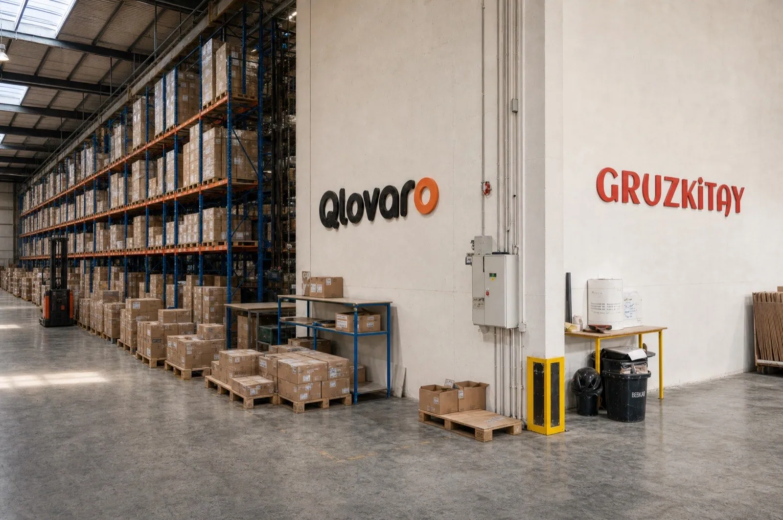 Qlovaro and Gruzkitay teams under the same roof in China